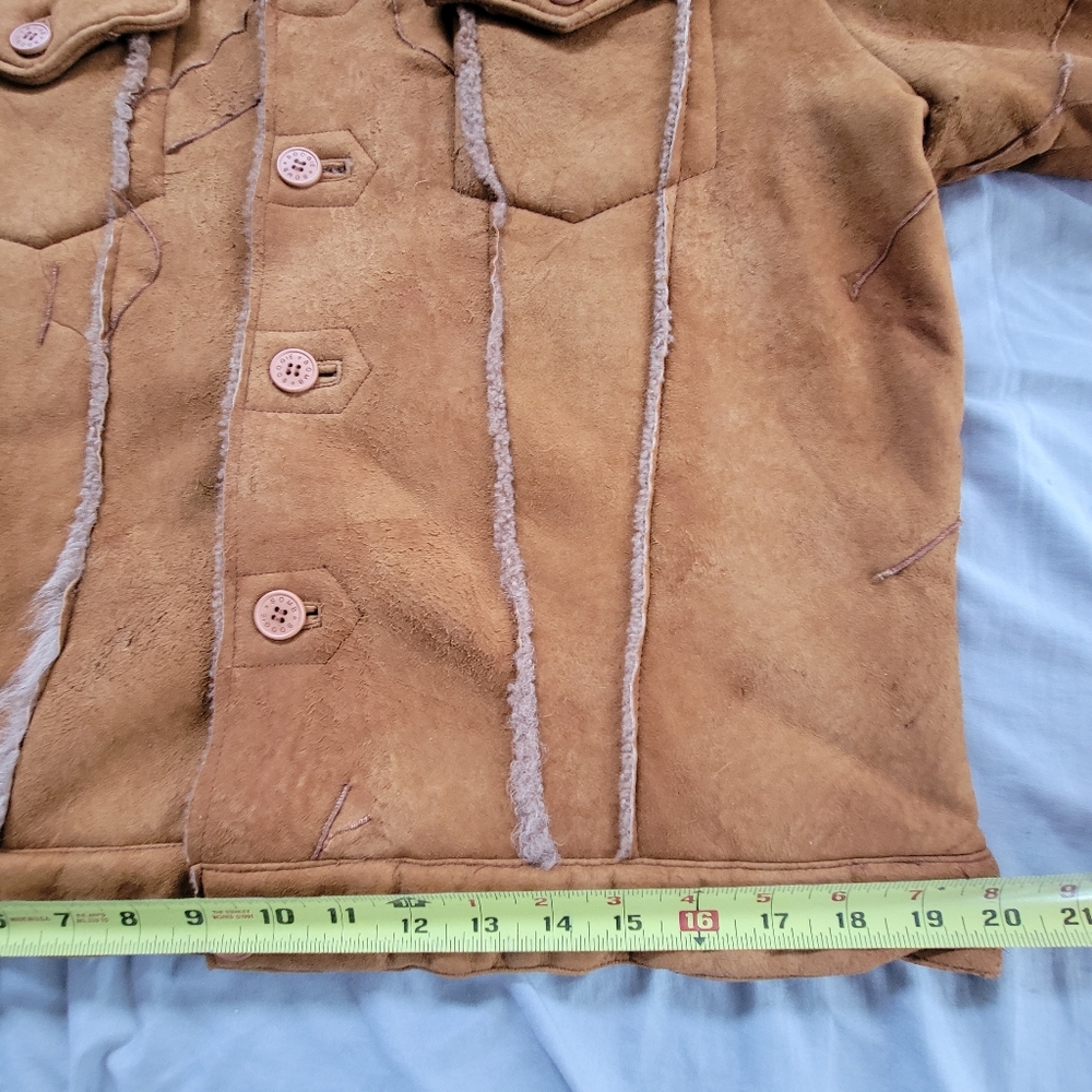 Bomb Boogie  Suede Bomber Jacket - Picture 14 of 14